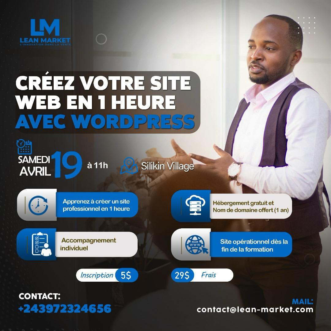 Protégé : Crée ton site web professionnel en 1h – Formation complète
